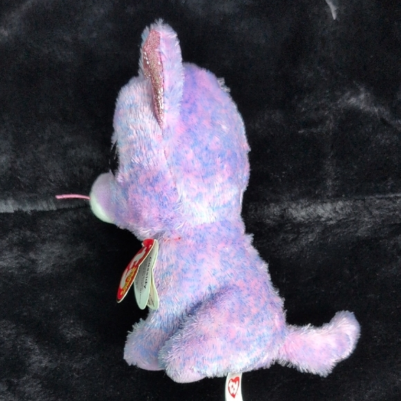 Ty Stuffed Animals - White and Purple Cats - Picture 9 of 12